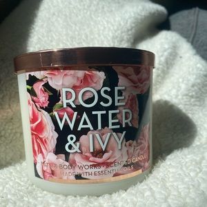 Rose Water and Ivy Candle